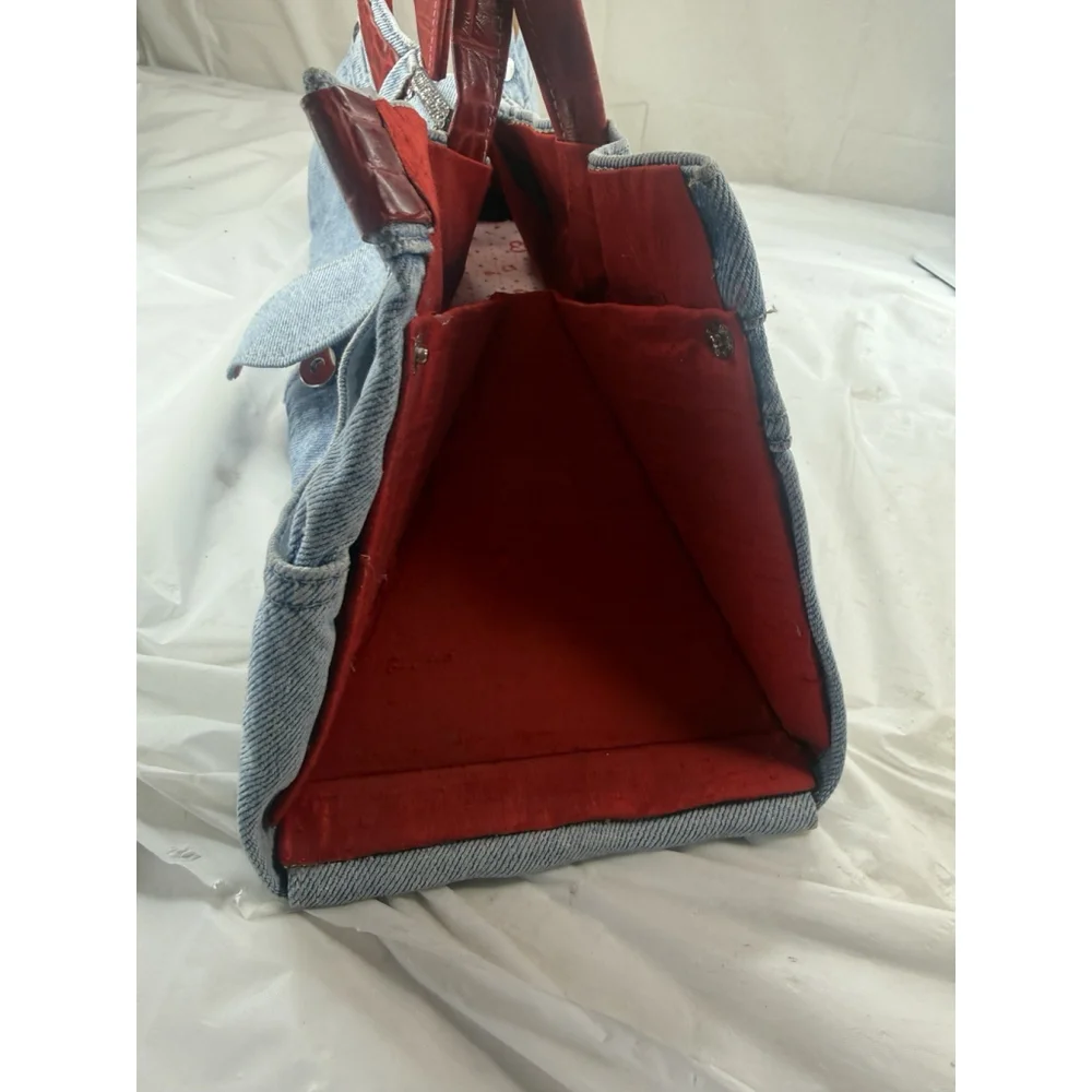 Rit Z Rag Clothing Company Jeans Handbag new